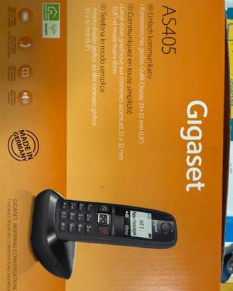 Cordless Gigaset AS405 DECT funzionante