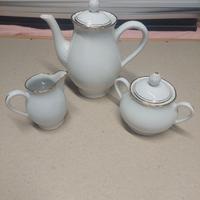 Servizio Caffè Richard Ginori con decorazione oro