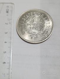 1 dollar 1851