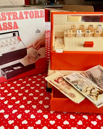 Registratore di Cassa gioco anni 70/80