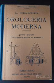 Ing.Garuffa.  Orologia Moderna quarta edizione