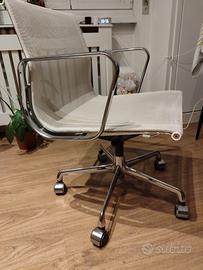 sedia da ufficio beige croma 