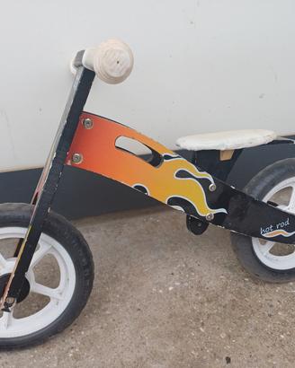 bici bimbo in legno