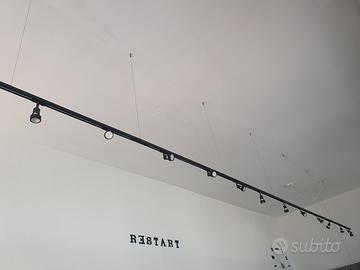 staffa con faretti a LED 