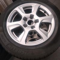 cerchi lega e gomme 225 55 16 99h Michelin alpin6