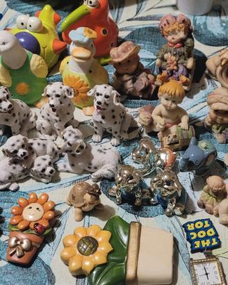 set più di 35 animali altro ceramica vintage thun