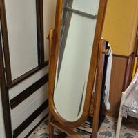 Specchio Ballerina in Legno