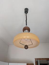 lampadario vintage anni 70