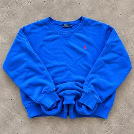 Polo Ralph Lauren Felpa Crewneck Blu Royal M/L