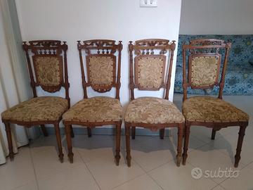 Sedie seggioline liberty