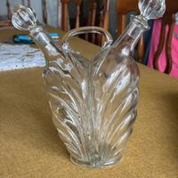 Oliera e acetiera 2 in uno vintage