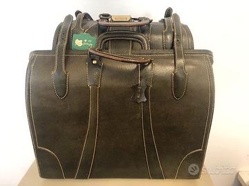 SET 3 VALIGIE IN CUOIO