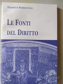 le fonti del diritto sorrentino 9788875458706