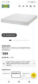 Materasso matrimoniale IKEA Akrehamn 160*200