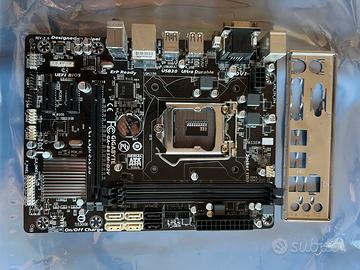 Scheda Madre GIGABYTE GA-B85M-D2V REV:2.0