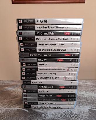 Lotto 19 Giochi Playstation PSP 