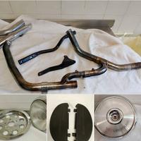 Collettori Cover Fitro Dyna Harley Pedane softail