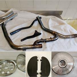 Collettori Cover Fitro Dyna Harley Pedane softail