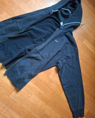 Nike Solo Swoosh Full-Zip Hoodie blu taglia L