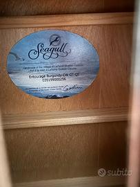 Chitarra Seagull Entourage Burgundy CWGT Q1