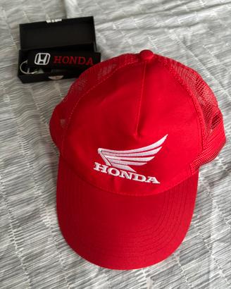 Cappellino Honda + portachiavi