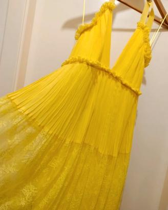 Vestito elegante giallo, Ermanno Scervino