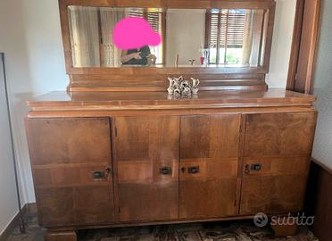 Credenza ArtDecò in radica