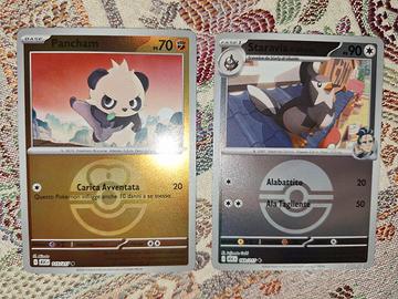 carte pokemon pancham love ball, staravia pokeball