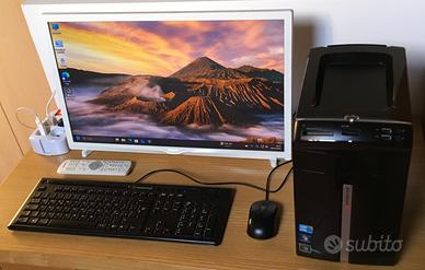 Computer Packard Bell Intel i5 e MonitorTV Philips