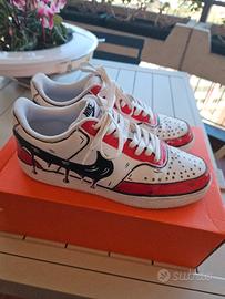 NIKE COURT VISION - COMICS RED & BLACK