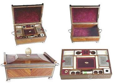 Cofanetto da Lavoro e Portagioie- 1780 circa