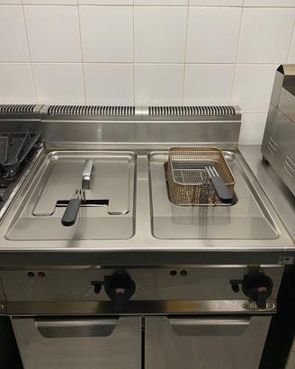 ROYAL - FRIGGITRICE ELETTRICA SU VANO - 10+10 LT