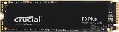 Crucial P3 Plus SSD 1TB PCIe Gen4 NVMe M.2