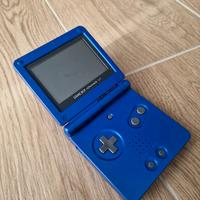 Game Boy Advance SP Blu + Pokémon Smeraldo e altri