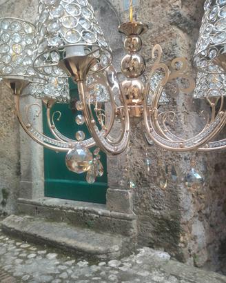 lampadario stile vintage