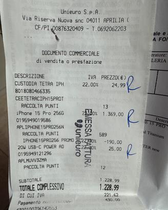 Iphone 15 pro 256