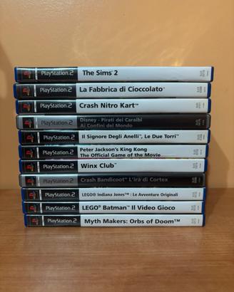 Lotto giochi PS2