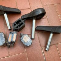 3 Selle +  4 coppie  pedali