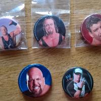 4 SPILLE WWE WRESTLING EDIBAS 2005  + 1 anonima