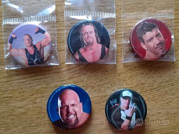 4 SPILLE WWE WRESTLING EDIBAS 2005  + 1 anonima
