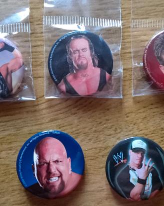 4 SPILLE WWE WRESTLING EDIBAS 2005  + 1 anonima