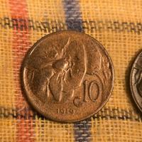 lotto 10 centesimi ape -1919 rara