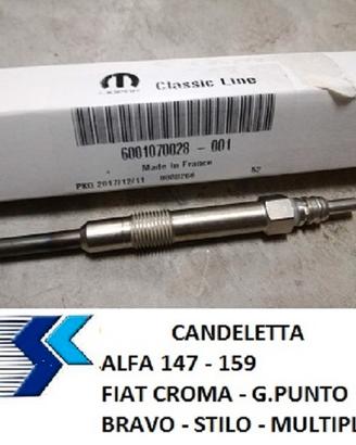 Candeletta Preriscaldo Alfa 147, 159 Fiat Croma