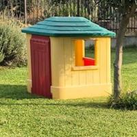 casetta da giardino per bambini.