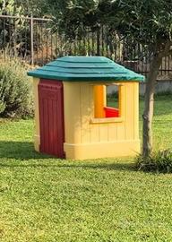 casetta da giardino per bambini.
