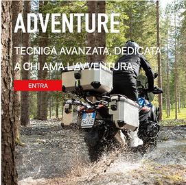 GIVI TRIS SET 3 VALIGIE ALLUMINIO PLASTICA SERIE R