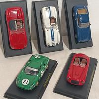 Lotto 5 Modellini Ferrari scala 1/43