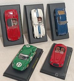 Lotto 5 Modellini Ferrari scala 1/43