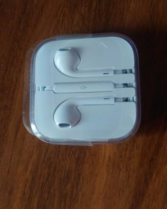 Auricolari Earpods Apple con telecomando e mic.