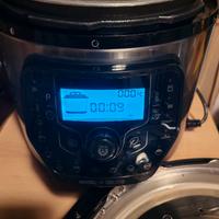 Pentola a pressione cecotec con coperchio forno